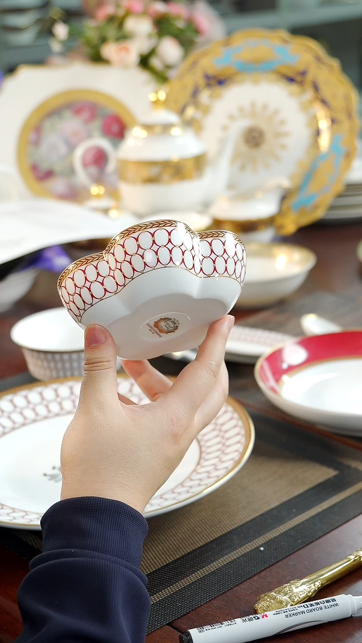 【闪购商品】瓷片梅花碗  福利价福利价