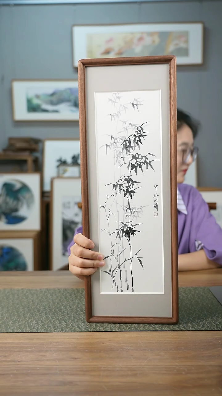 【闪购商品】书法协会会员老师带框作品-
