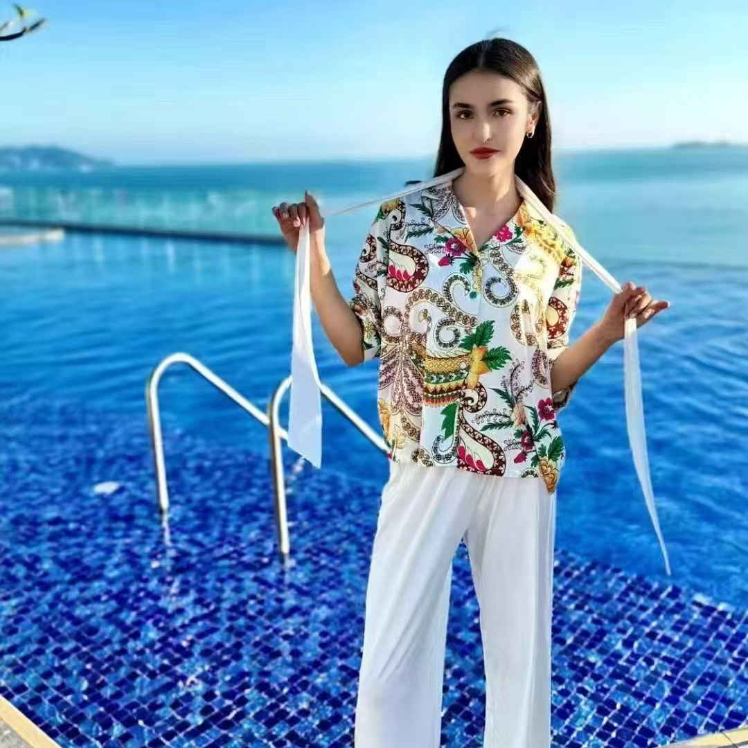 【mashuck民族风舒服睡衣居家服（30】