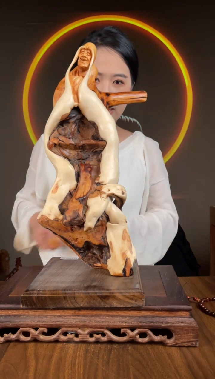 【闪购商品】风车木（黑檀木）手工摆件,先抢先得!