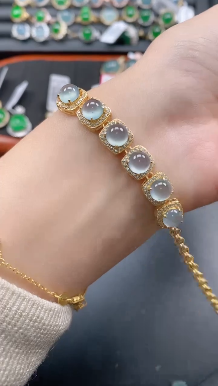 银S925镶嵌戒指翡翠11111