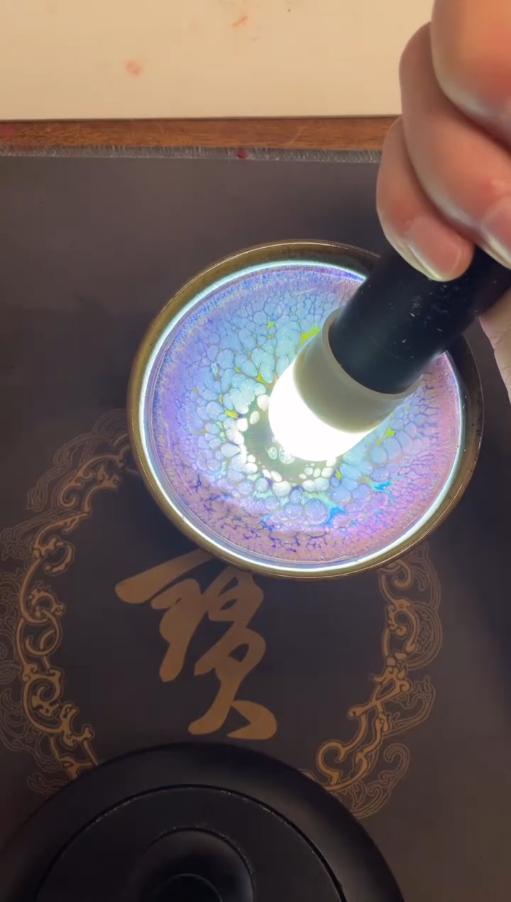 【闪购商品】茶盏名家黄宝庆建盏（带证书礼盒）11