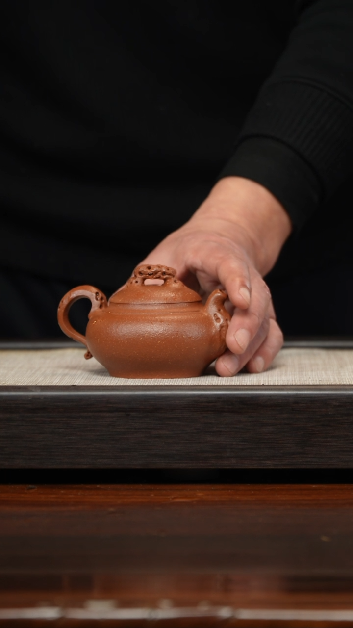 【闪购商品】紫砂茶壶降坡泥云根