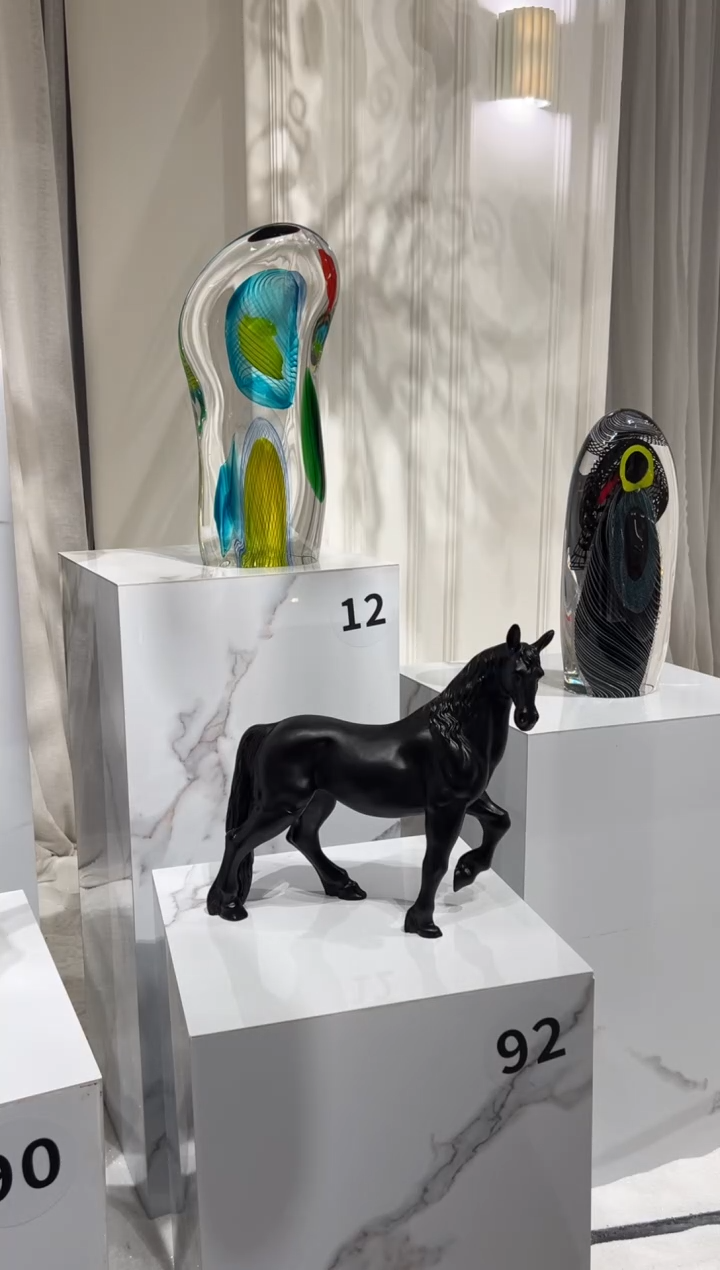 【闪购商品】摆件CML064黑色骏马摆件