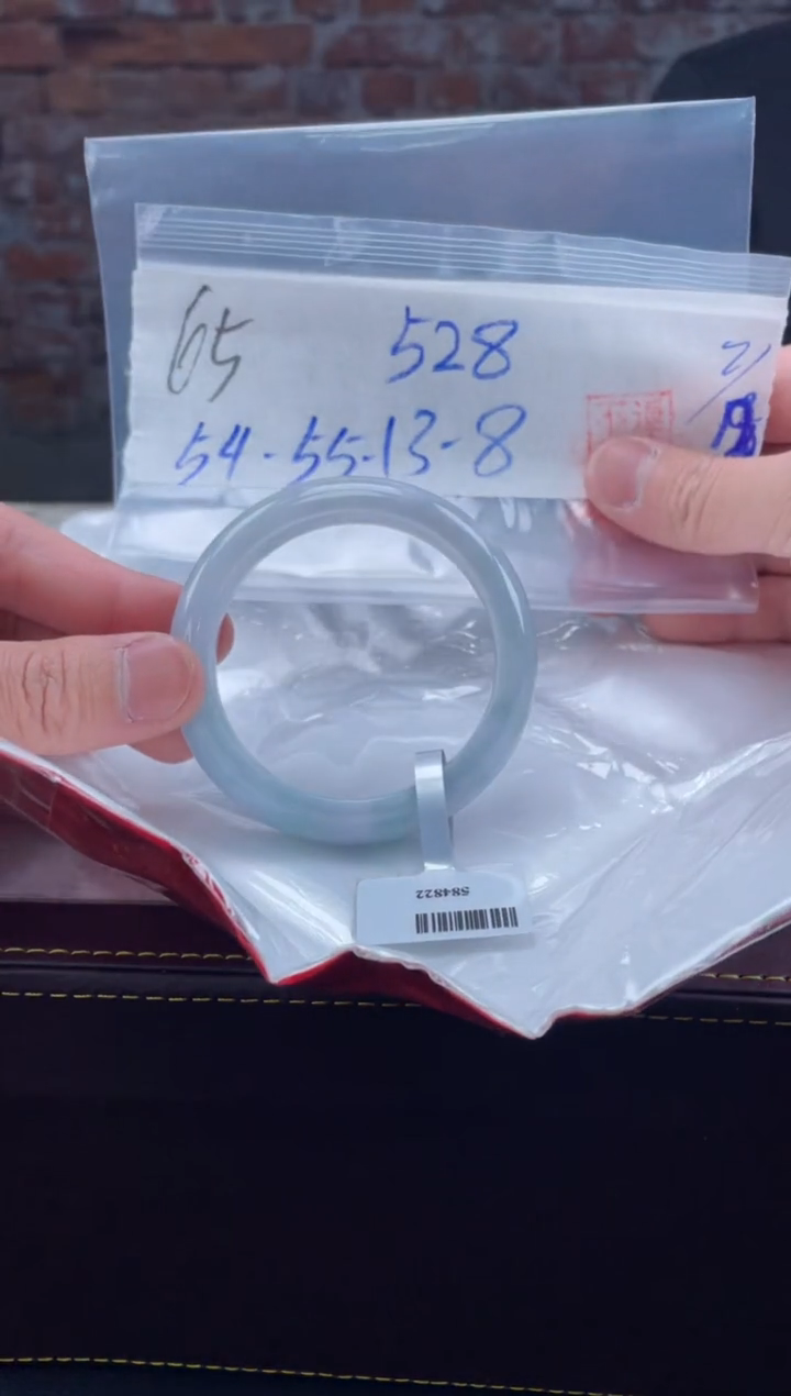 【闪购商品】定制翡翠未镶嵌毛货手镯需精细抛光/手镯65