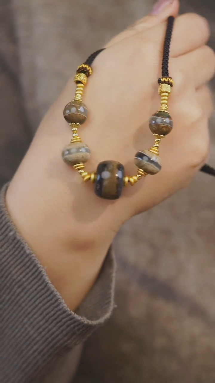 【闪购商品】玛瑙/玉髓项链未镶嵌多样性发其一