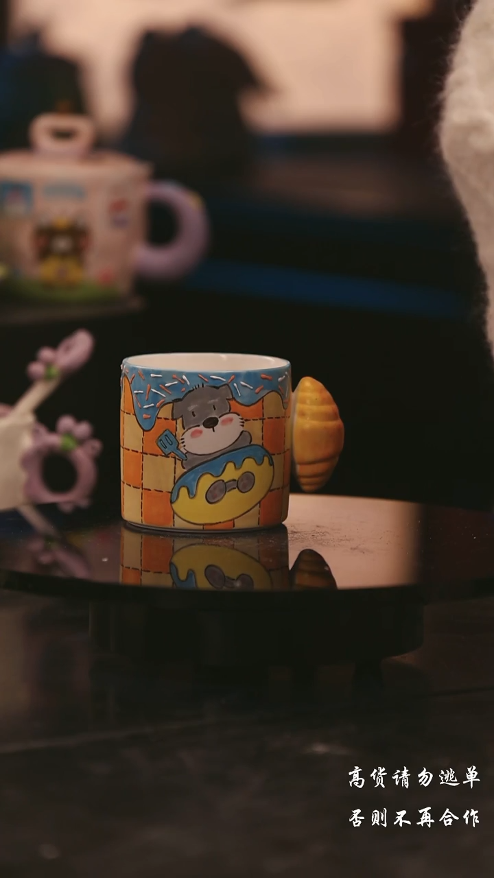 陶瓷景德镇可爱设计师款陶瓷 