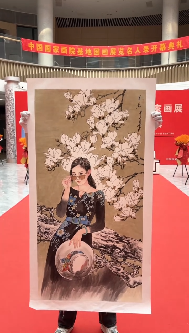 国画周建真老师绘画作品25-40