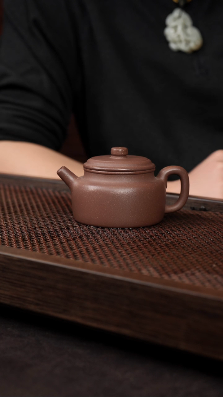 【闪购商品】紫砂茶壶老紫泥德中