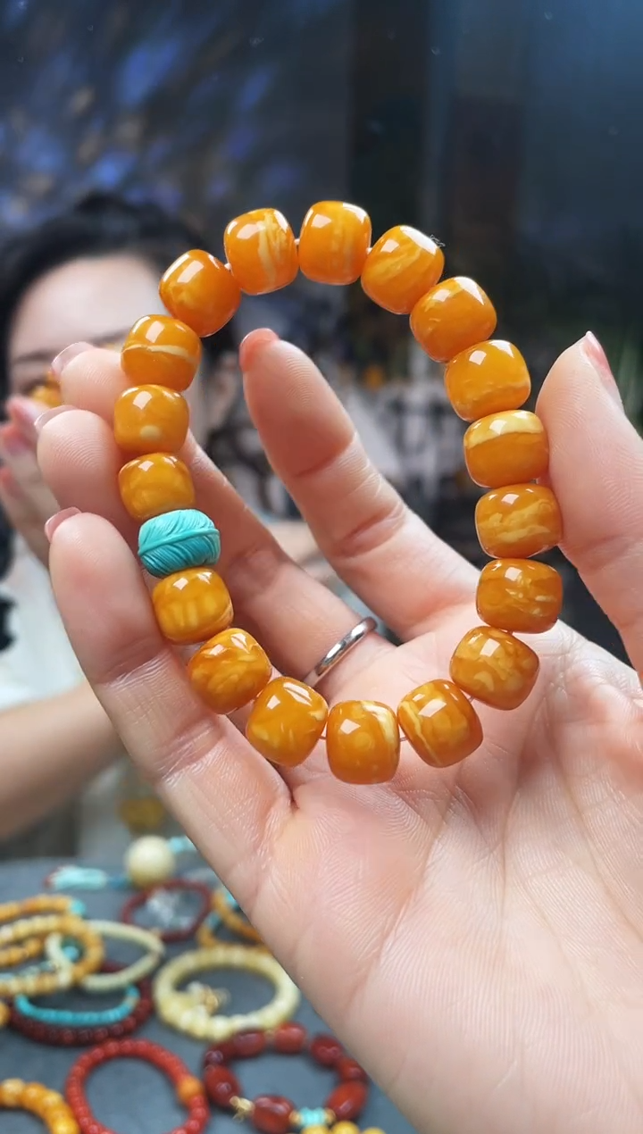 【闪购商品】蜜蜡手链未镶嵌手链