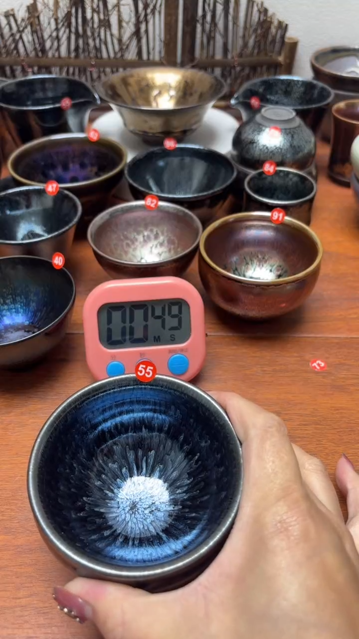 【闪购商品】茶盏55号建盏工匠茶器