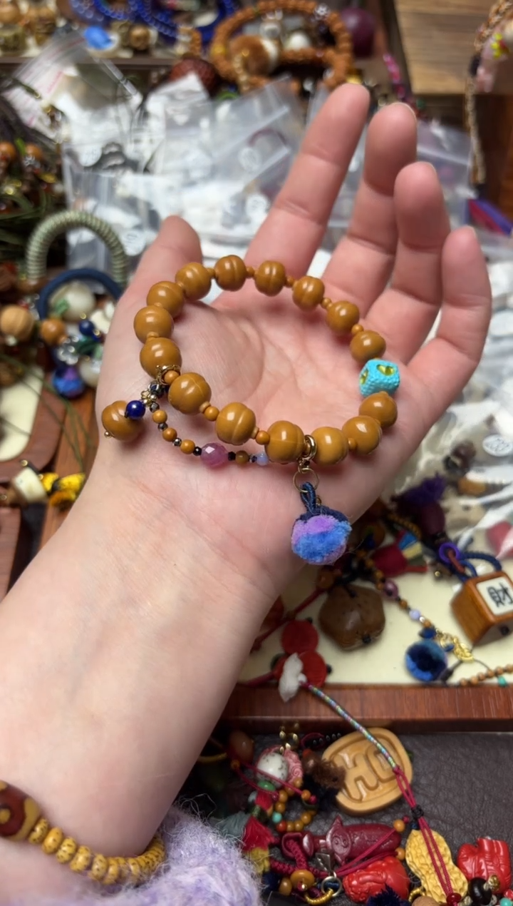 手串猴头核桃葫芦蓝莓手链