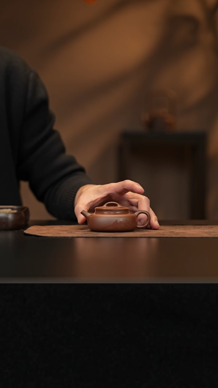 【闪购商品】紫砂茶壶允禾斋wlm 紫泥 小扁韵