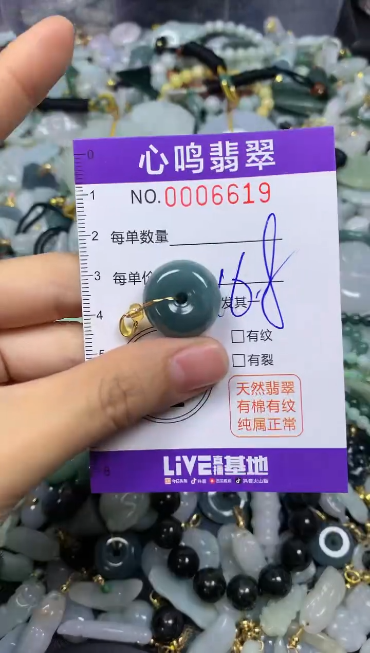 【闪购商品】翡翠颈饰未镶嵌闪购006619