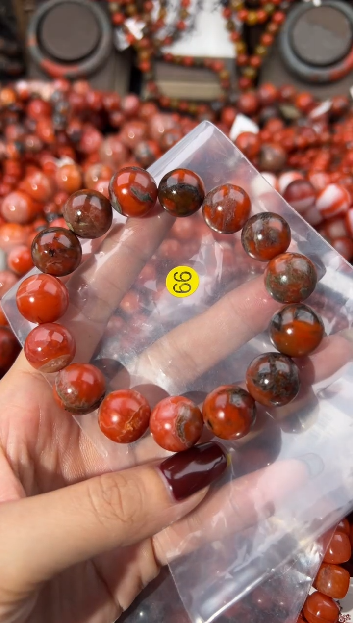 未镶嵌手串南红玛瑙12+