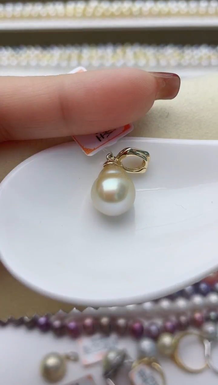 【闪购商品】海水珍珠颈饰银S925镶嵌W30