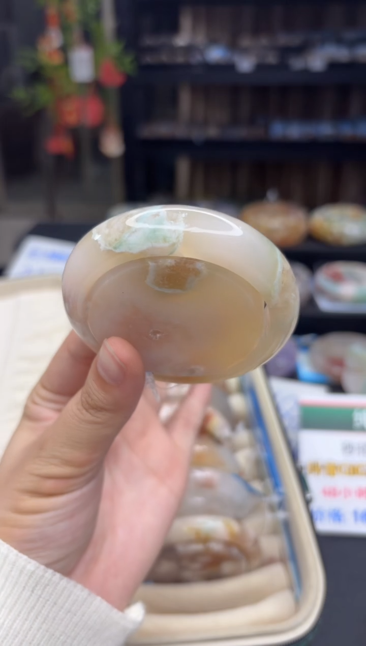 【闪购商品】石英质玉手镯未镶嵌810（54圈赠送镯心）