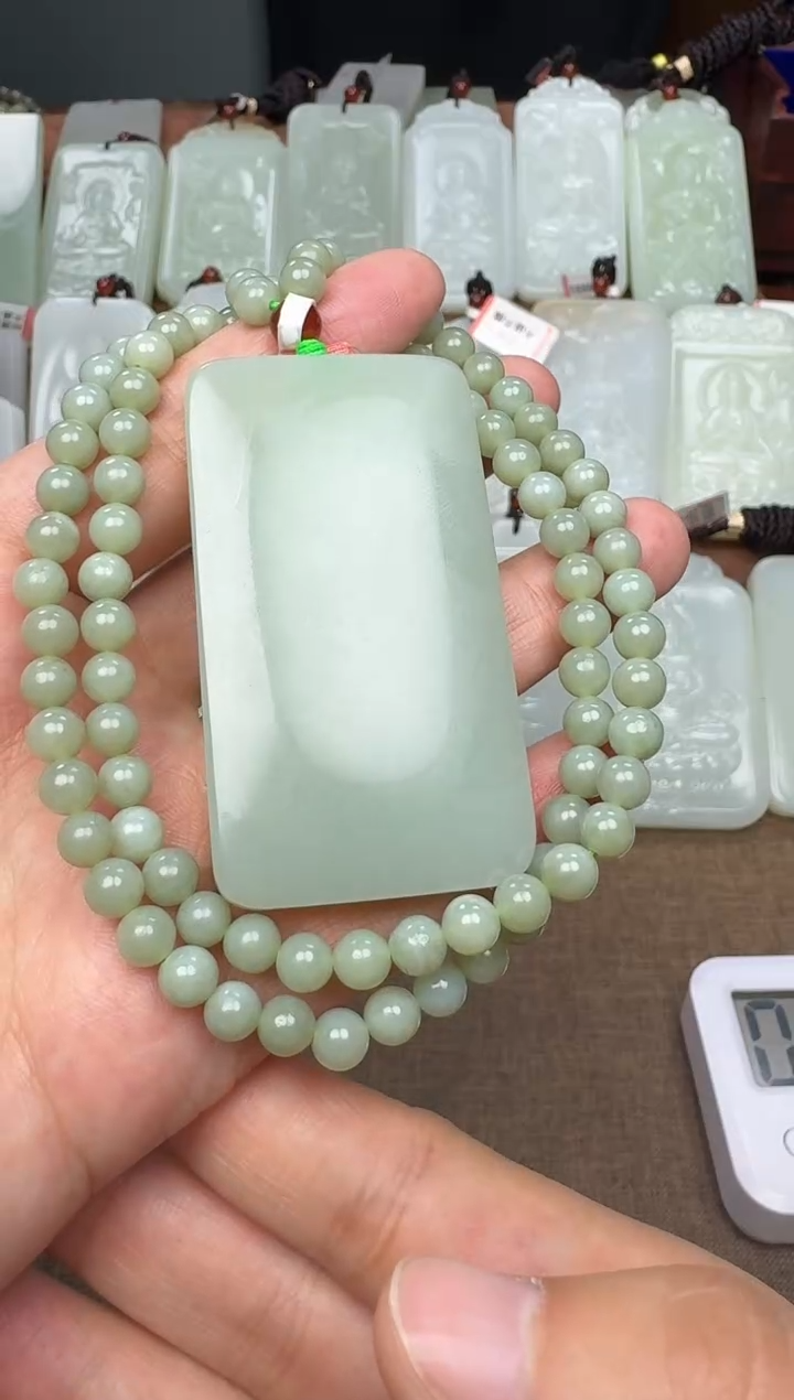 【闪购商品】和田玉颈饰未镶嵌和田玉挂件