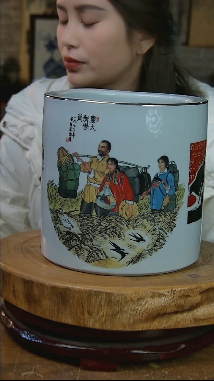 摆件陶景德镇陶瓷摆件963