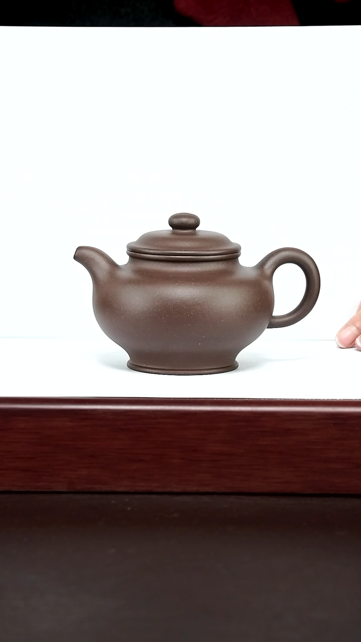 【闪购商品】紫泥茶壶底槽青300毫升