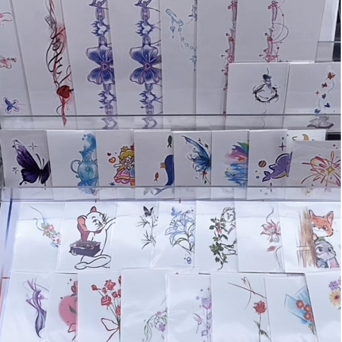 A03彩色纹身贴套装30张+