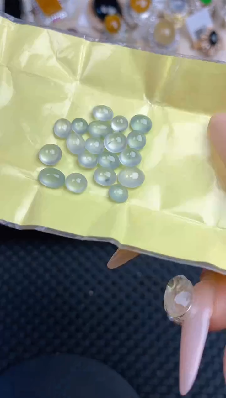 【闪购商品】定制翡翠未镶嵌翡翠裸石蛋面107