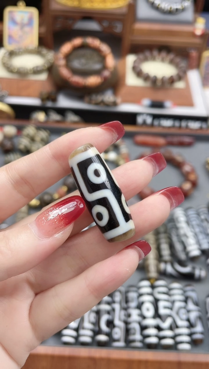 【闪购商品】玛瑙/玉髓珠珠未镶嵌手工六眼