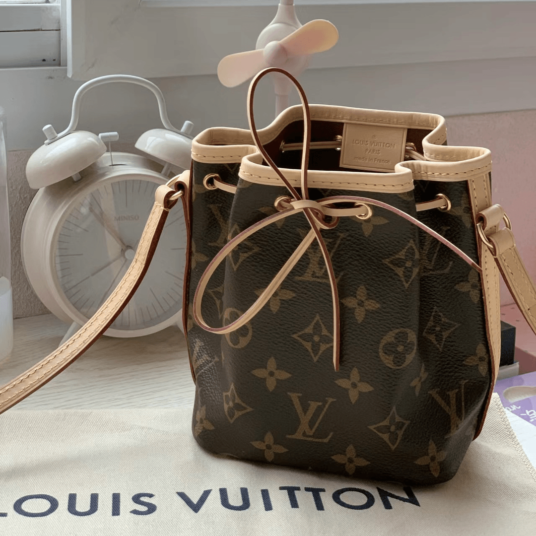 99新 LV LouisVuitton/路易威登/菜菜/noe抽绳小水桶包
