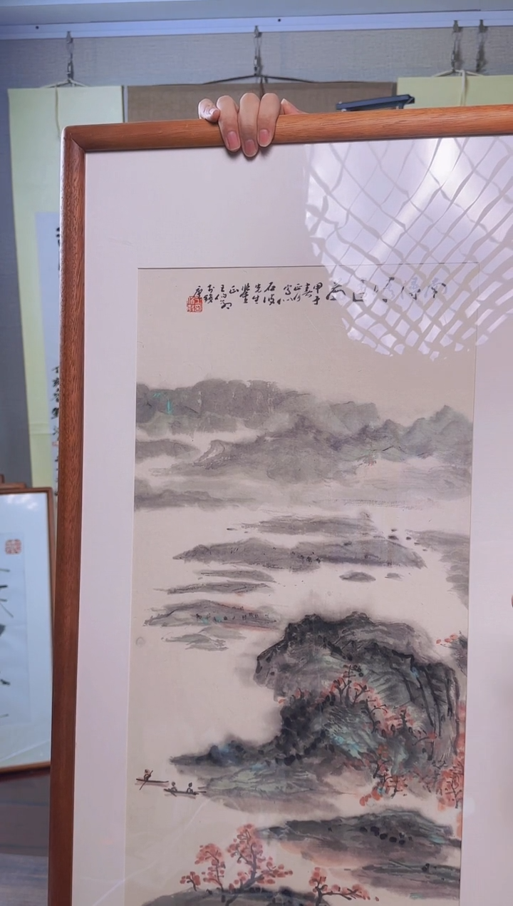 【闪购商品】国画王老师 山水 66*33 hk