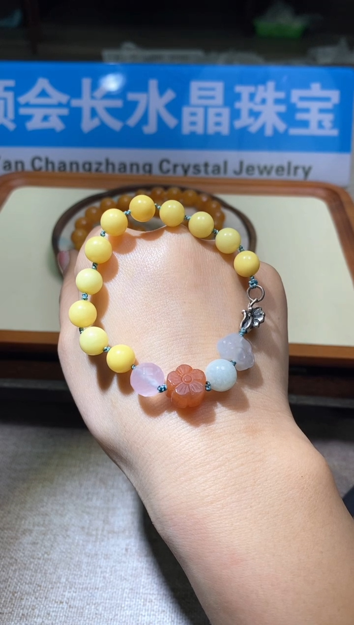 【闪购商品】琥珀手链未镶嵌多样性发一件197