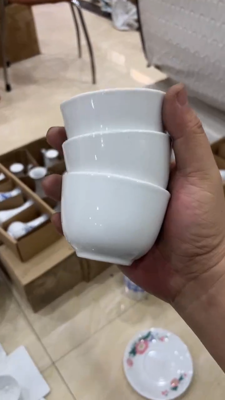 3个湖南醴陵釉下五彩陶瓷