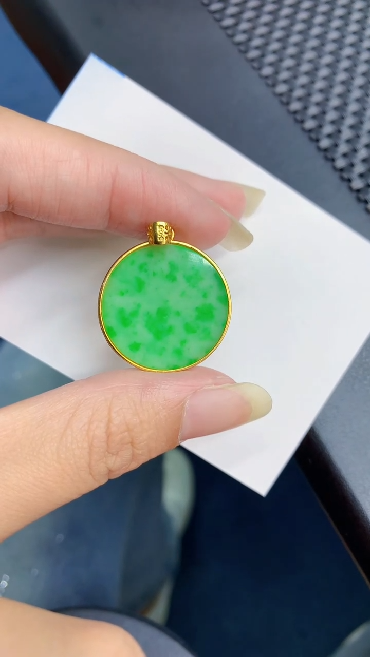 【闪购商品】翡翠颈饰银S925镶嵌           8