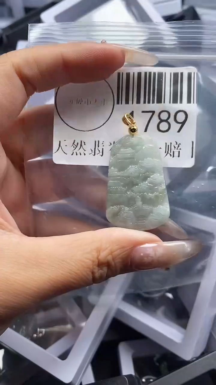 颈饰未镶嵌翡翠1789