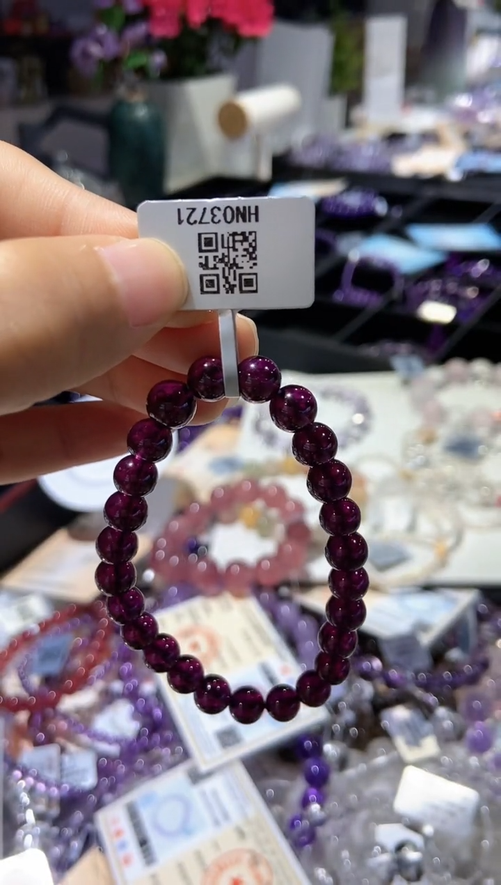【闪购商品】石榴石手串未镶嵌手串