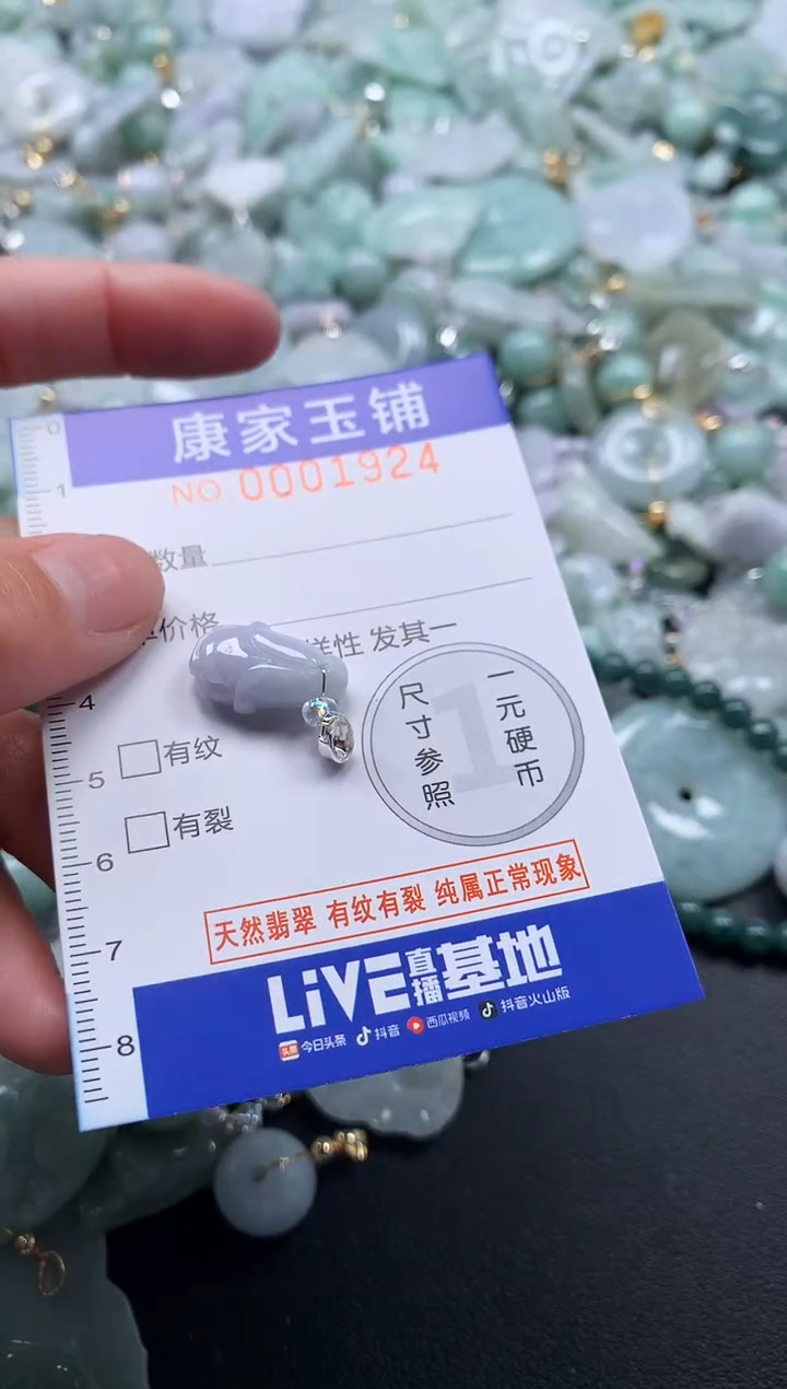 颈饰未镶嵌翡翠1824