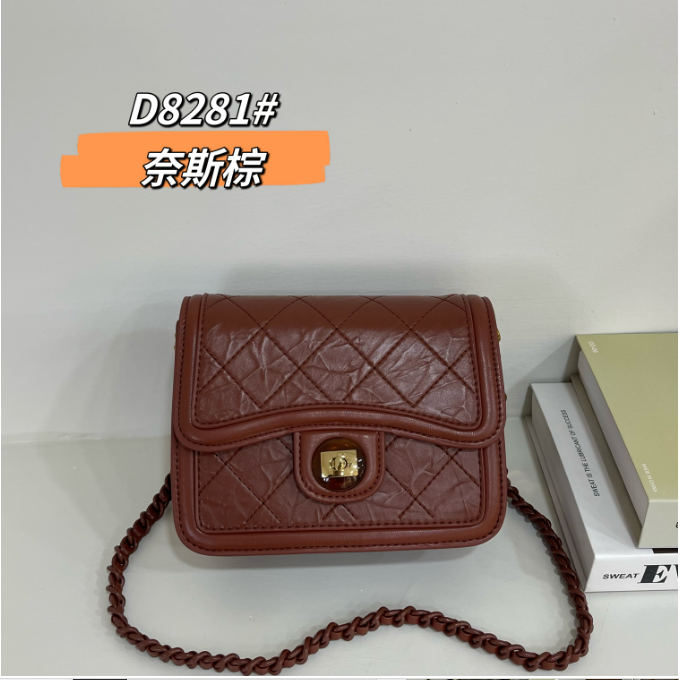 BSS-VAZSLVE/原创设计ZT-D8281-奈斯棕 秋冬新款轻奢小包