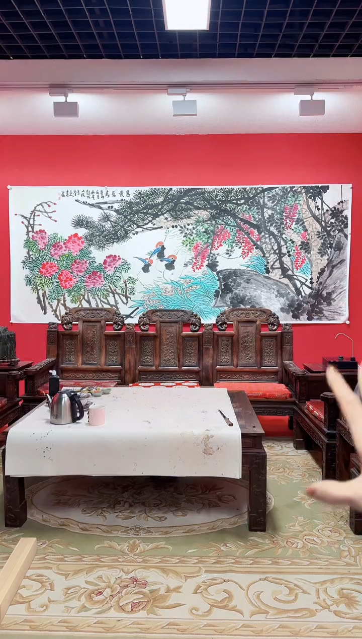 【闪购商品】国画李一辰145*365..........