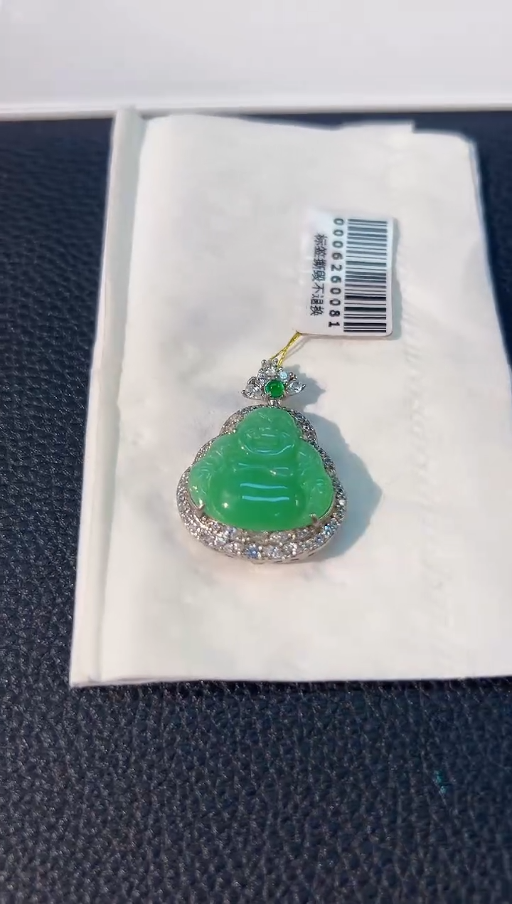 颈饰未镶嵌翡翠 缅料A货/支持复检/一件