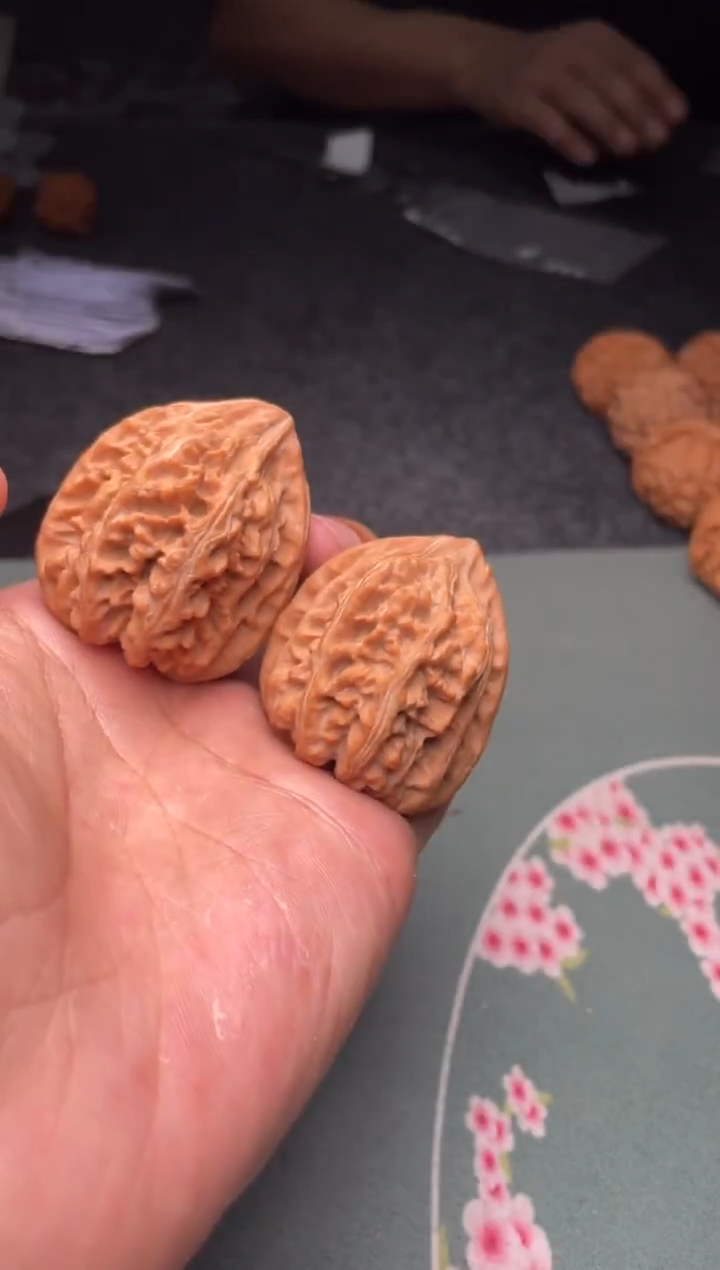 把件文玩核桃a173  三阳谷 38尺