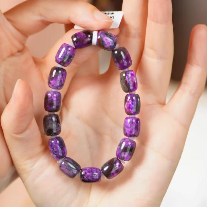 【熊总夫妇】舒俱来桶珠手串-约9mm-多样性发一件