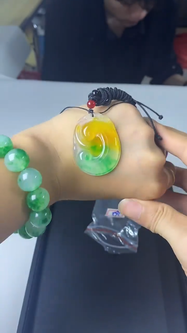 石英质玉未镶嵌吊坠(不含链)262