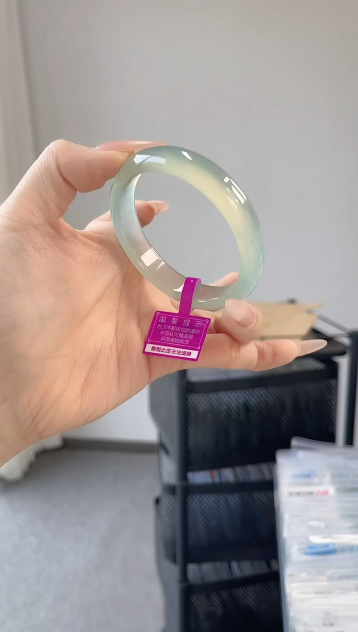 【闪购商品】玛瑙/玉髓手镯未镶嵌54-55圈口