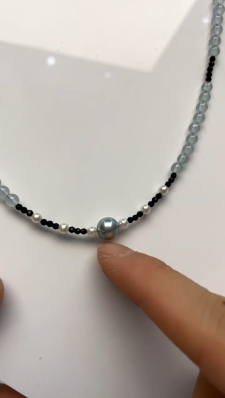 颈饰未镶嵌海水珍珠.