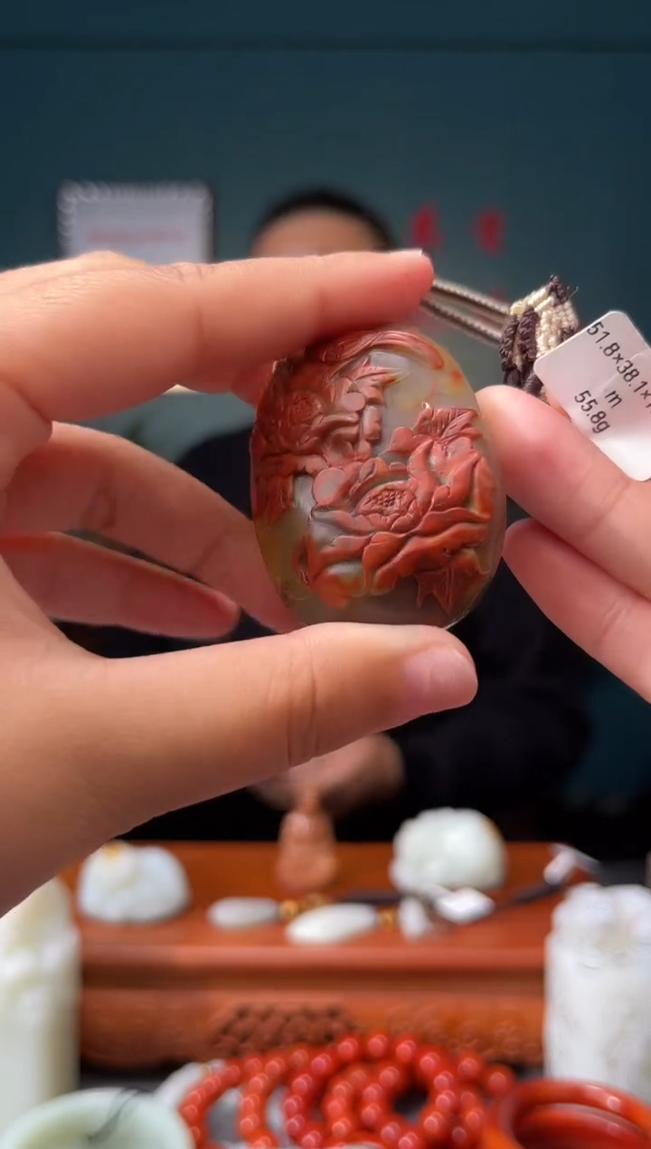 【闪购商品】石英质玉颈饰未镶嵌吊坠