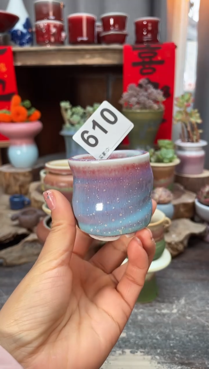 【闪购商品】摆件610知木小芳花盆