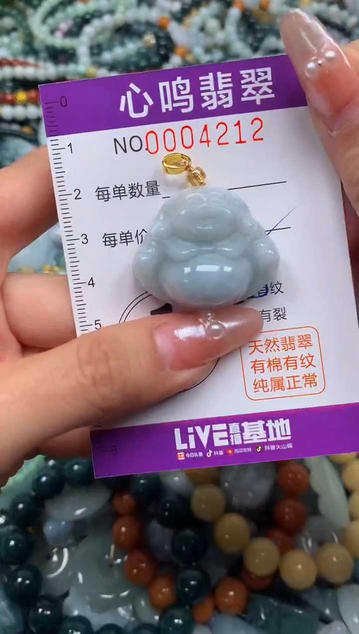 颈饰未镶嵌翡翠闪购004212
