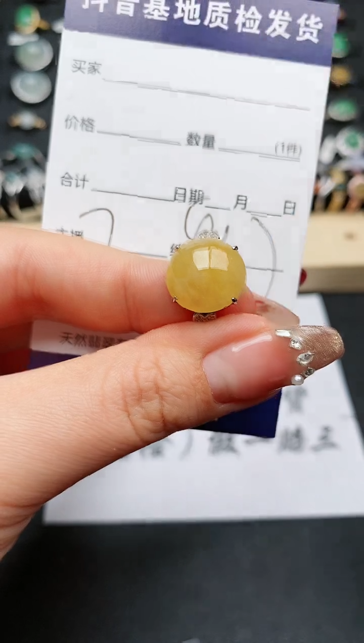 【闪购商品】翡翠戒指银S925镶嵌...........
