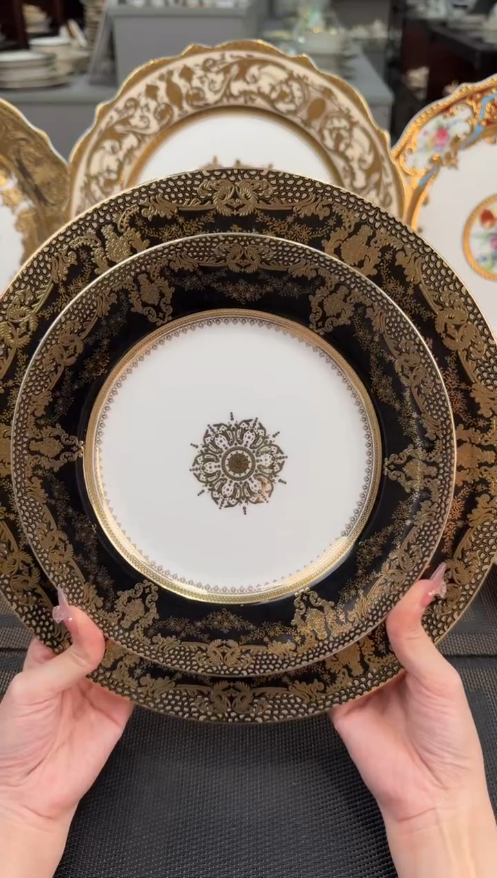 【闪购商品】瓷片10.5+8英寸大小盘 福利款