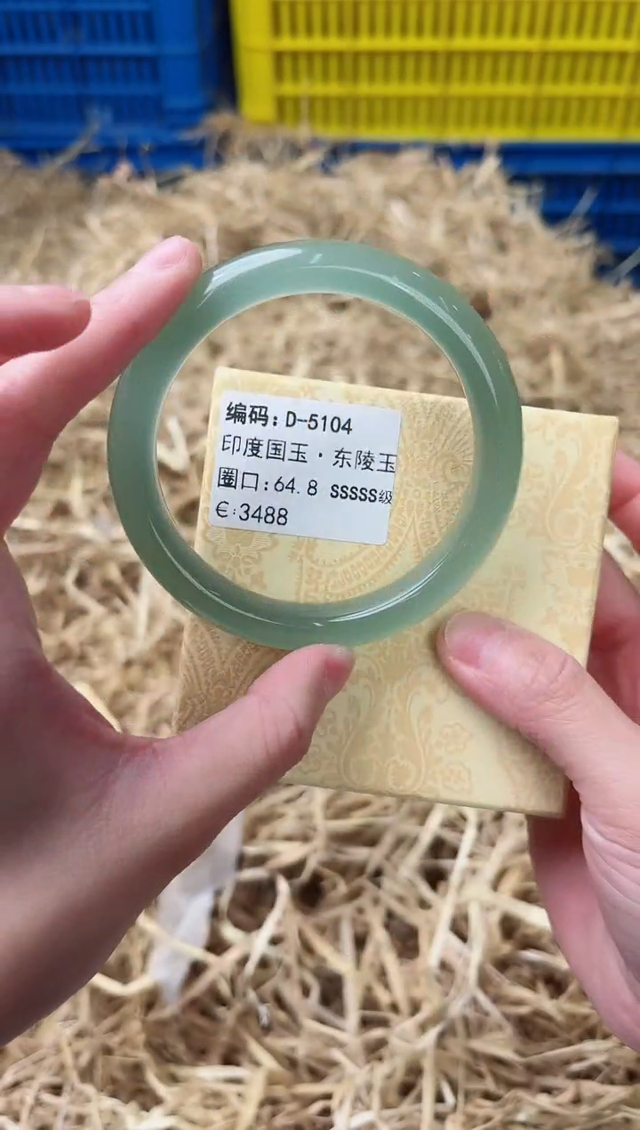 未镶嵌手镯石英质玉D-5104