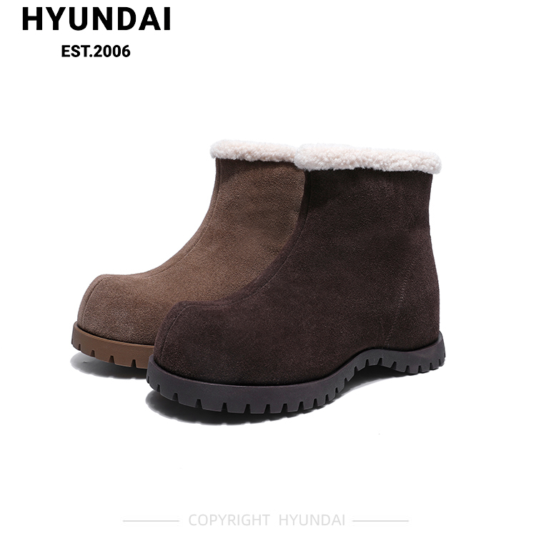 【呆哥专属】【邂逅】韩货时尚内增高百搭舒适休闲冬季雪地靴25952-1